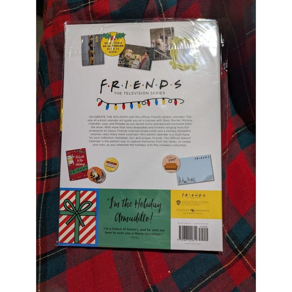 Friends TV The Official Advent Calendar‎ 25 Days of Surprises NEW Sealed